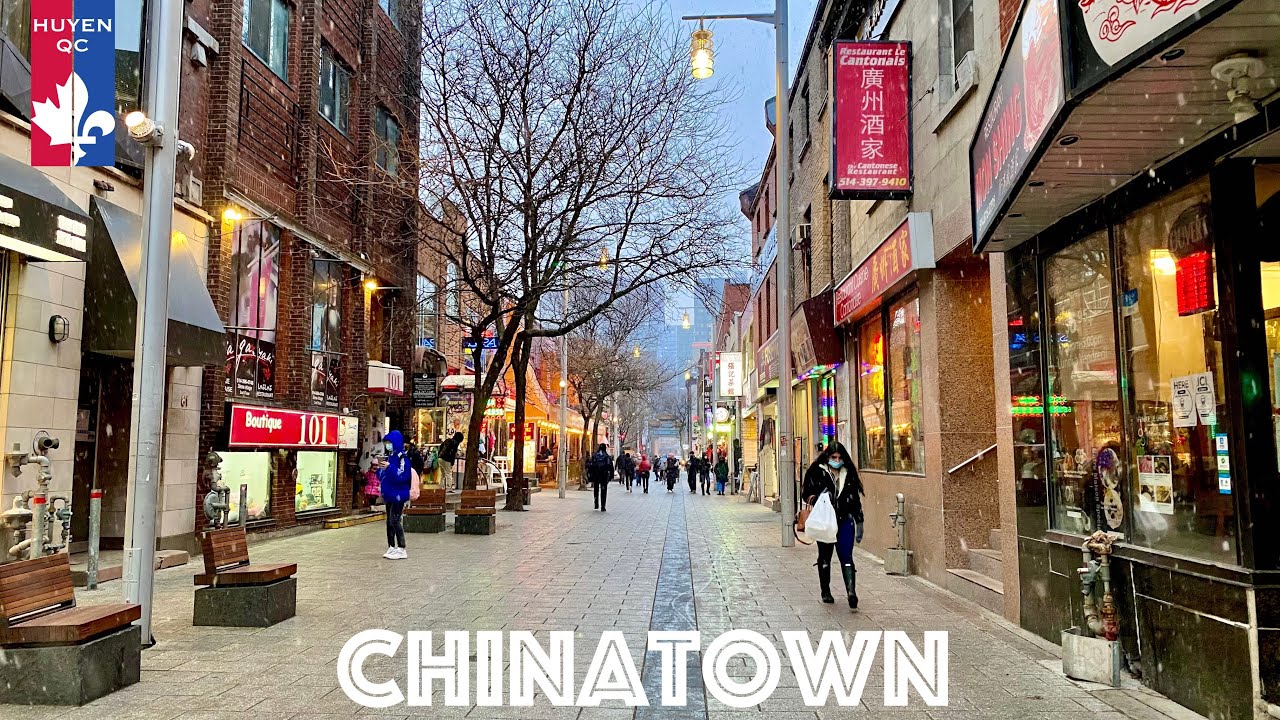 Du lịch Canada | Phố Tàu Chinatown Montréal | Chinatown in Montreal | Le Quartier Chinois