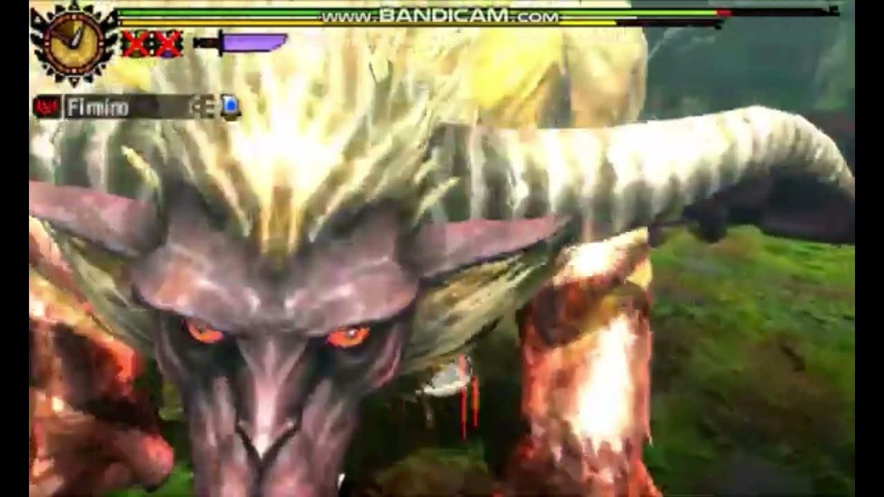 【MH4G】Lv140ラージャン2頭の狩猟 発掘睡眠大剣ソロ09'28