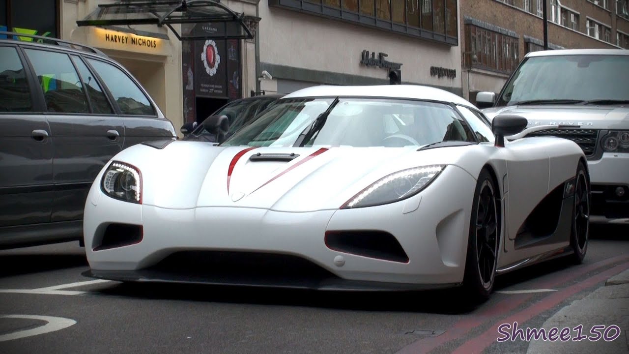 Koenigsegg Agera R - Startup, Driving, Overview and Foot-down!