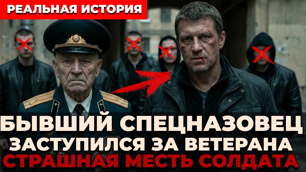 ВЕТЕРАН ПЛАКАЛ, КОГДА ЕГО БИЛИ. ЗА НЕГО ЗАСТУПИЛСЯ БЫВШИЙ СПЕЦНАЗОВЕЦ, ПОКА ОСТАЛЬНЫЕ СТОЯЛИ