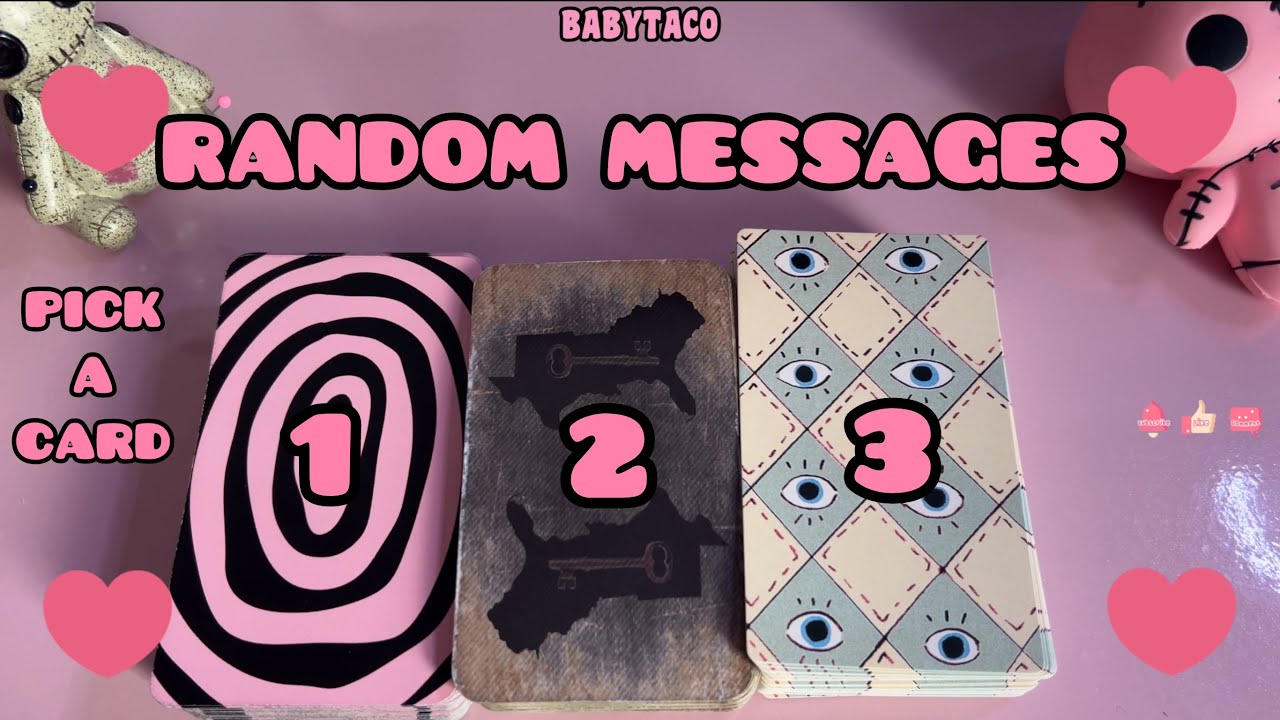 RANDOM MESSAGES 🔮 PICK A CARD #allsigns #pickacard #gossip #tarot #tarotreading