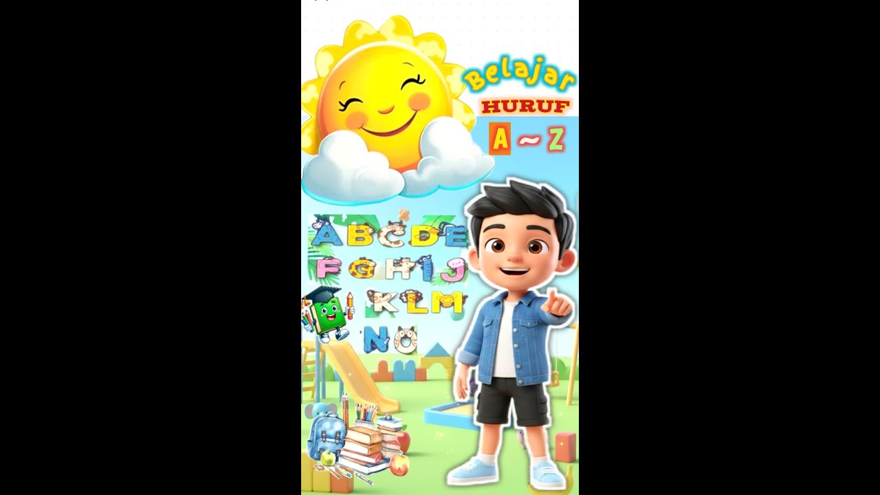 Belajar Alphabet A sampai Z Bersama Rifki | Video Edukasi Anak | Belajar Alphabet Anak Indonesia