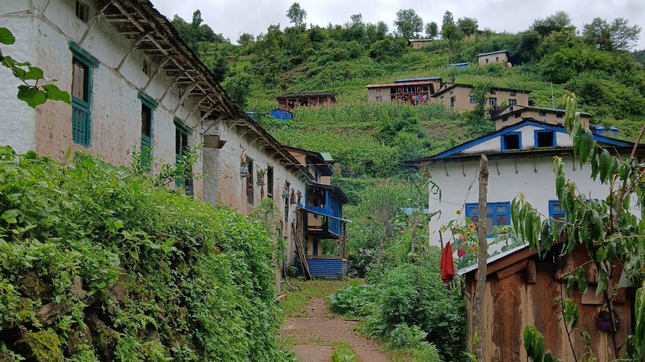 This Is Himalyan Nepali Mountain Village Life Heavy Rainy Day |Naturelly Village Lifestyle