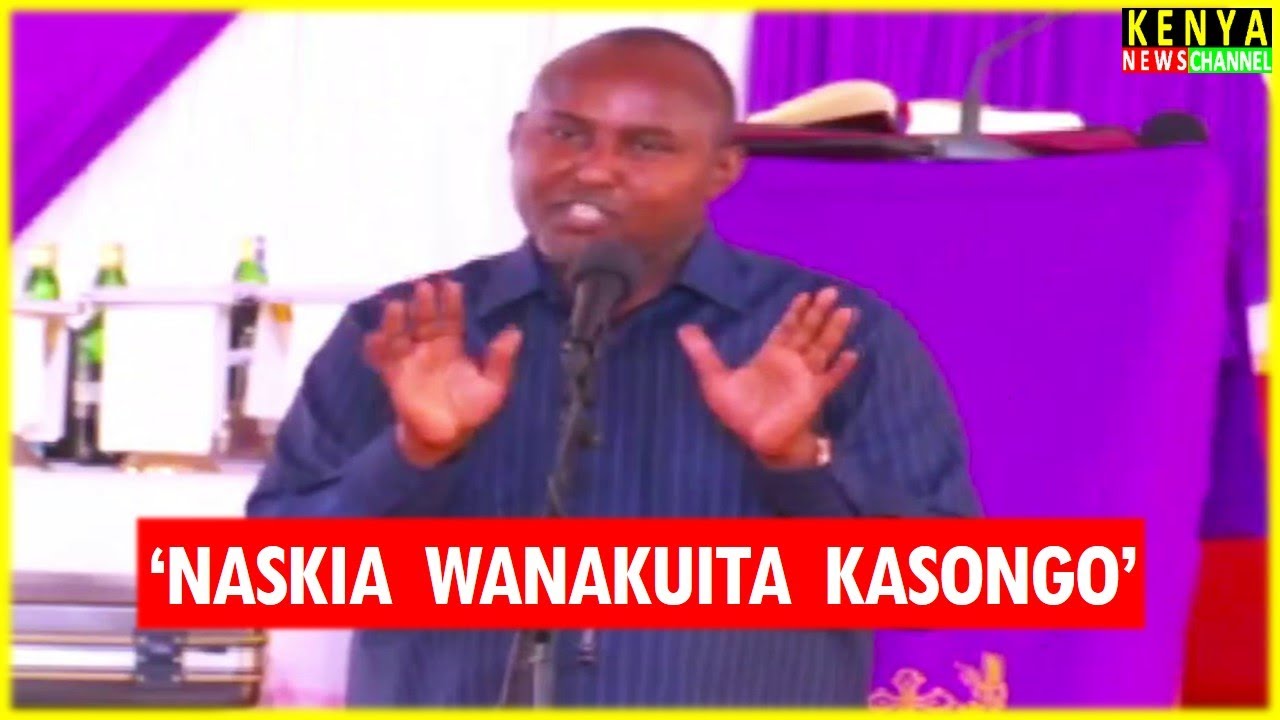 THIS MAN JUNET MOHAMED 😂 Listen to his Funny Speech in front of Ruto at Wetangula Mother Funeral