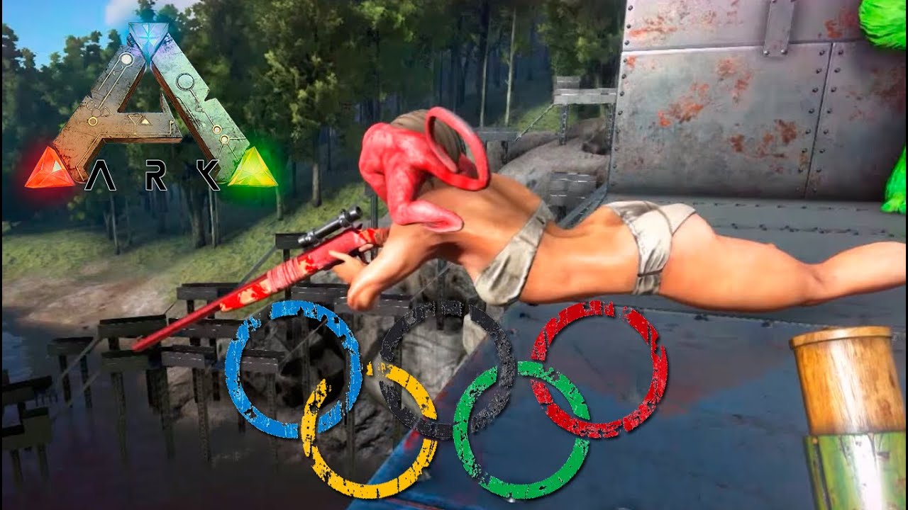 ARK-OLIMPIADAS!! | TIRO AL DODO | ARK MINIJUEGO