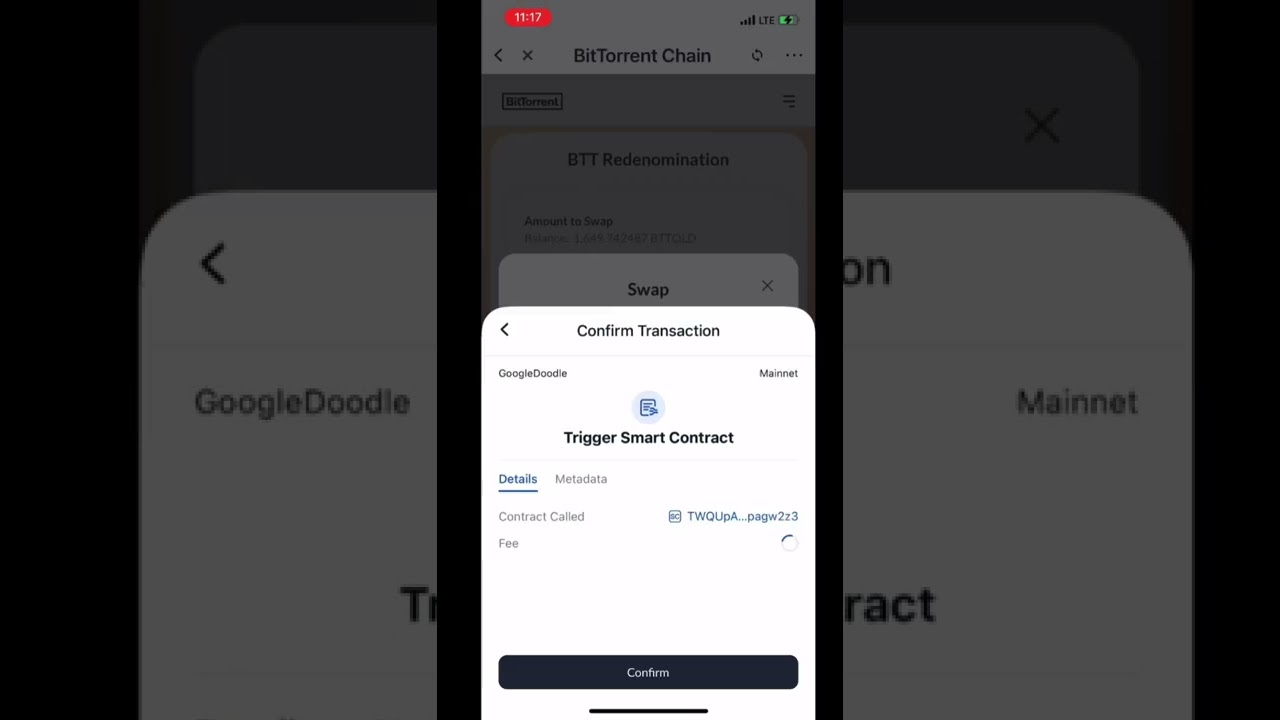 How To Swap Your BTTOLD TO BTT In 3 Easy Steps #shorts #youtubeshorts #shortsvideo #shortvideo