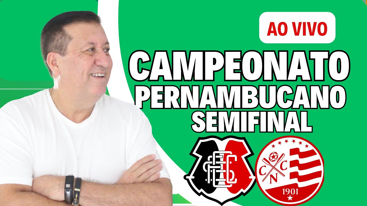 SANTA CRUZ X NÁUTICO - AO VIVO - ARENA DE PERNAMBUCO!