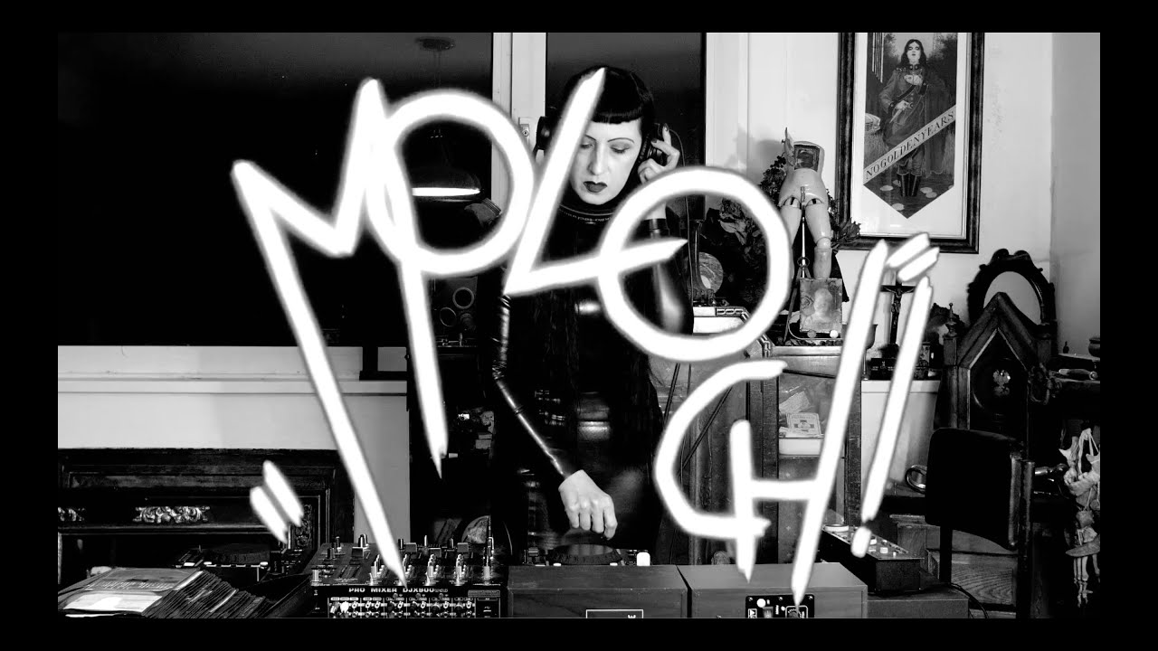Industrial Noise Techno DJ Blackdeath1334 Live Stream for Distorted Disco with Metropolis visuals