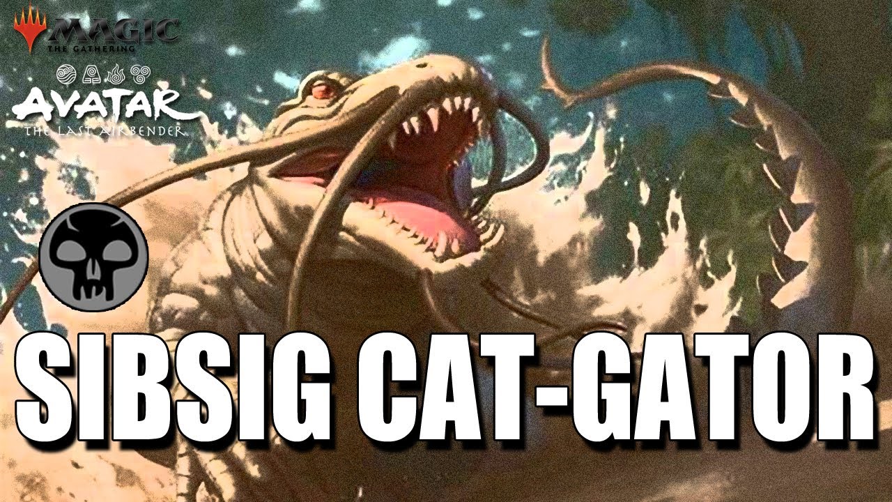 Mono Black Sibsig Cat-Gator 💀💀💀 // TLA Standard // Magic: the Gathering Arena
