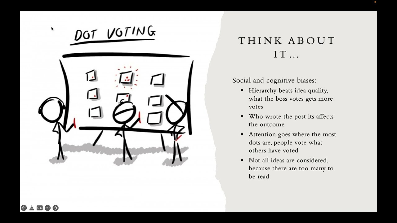Wissen für Facilitators: Nie wieder Dotvoting! Wie man Ideen selektieren lässt