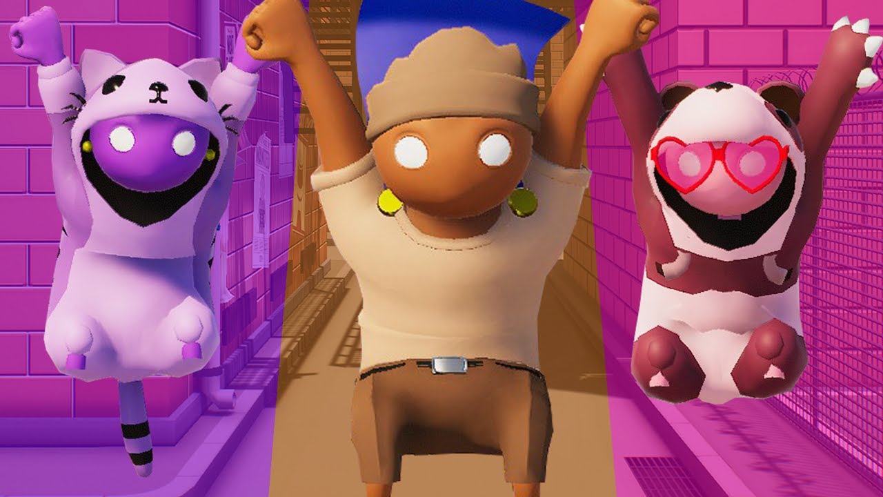 Я играю в Gang Beasts с Джанет и Кейт