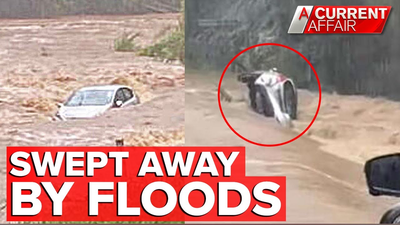 Real story behind video of car in flood waters | A Current Affair