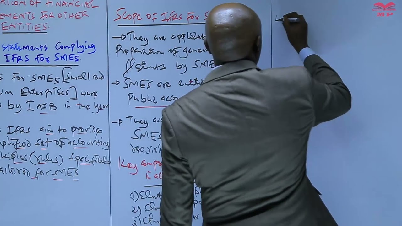 Financial Statement Complying with IFRS for SMES
