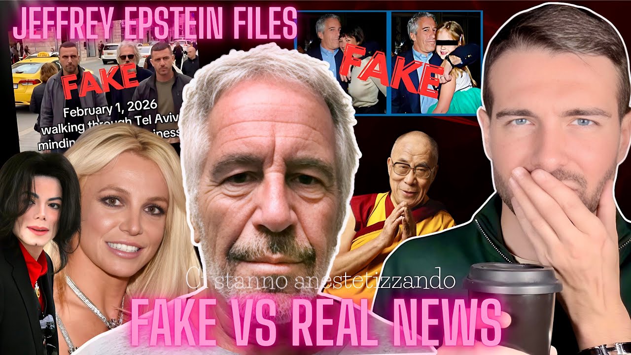 TUTTE LE FAKE NEWS DEGLI EPSTEIN FILES E CONSIDERAZIONI PREOCCUPANTI! | Spillin’ the tea🥤