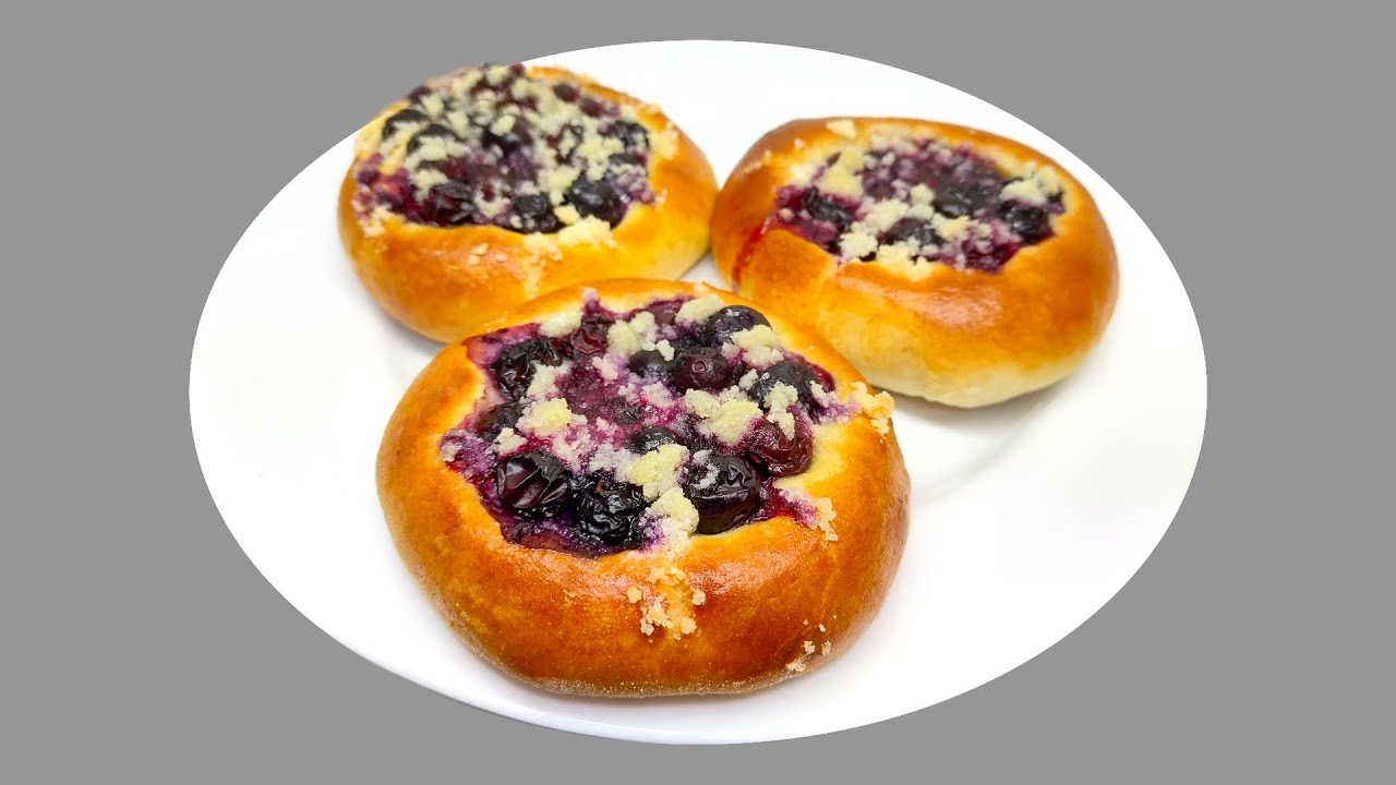 Nejlep&scaron;&iacute; recept na borůvkov&eacute; kol&aacute;če