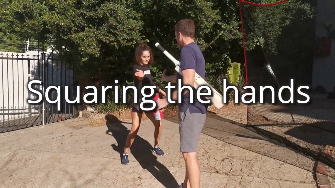 Day 2: Coco Learns to Bat (Can a Brazilian Model Learn to Bat in 21 Days?)