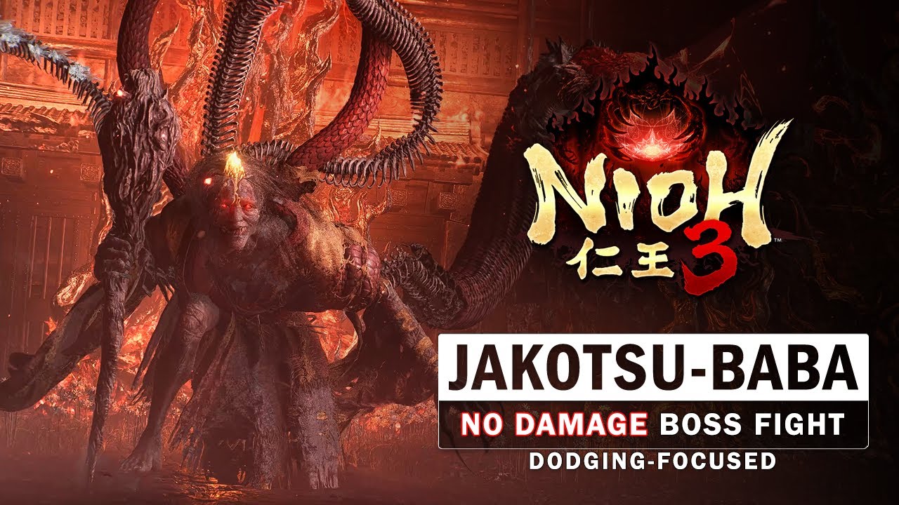 Nioh 3 - Jakotsu-baba Boss Fight (No Damage)