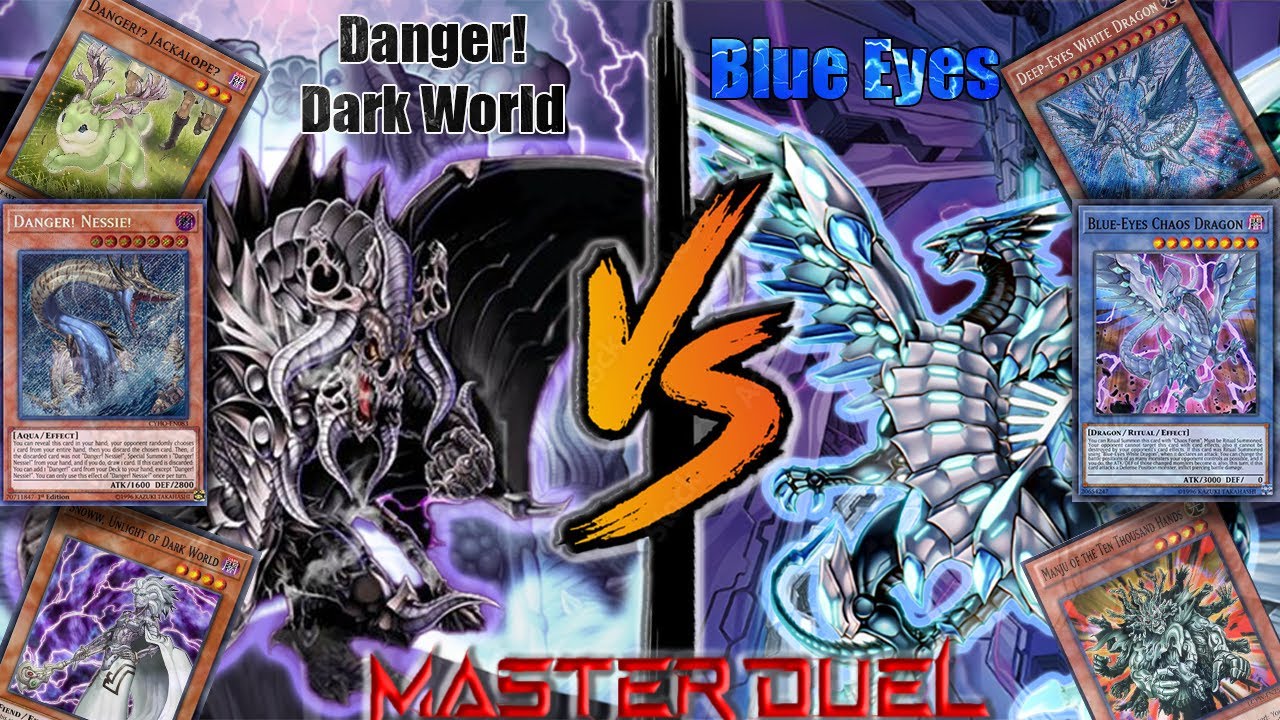 Danger! Dark World vs Blue Eyes SHOWDOWN | Yu-Gi-Oh! Master Duel