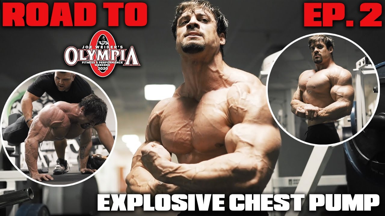 LOGAN FRANKLIN ROAD TO MR OLYMPIA 2020 EP. 2 | CHEST DAY | CHECKING IN WITH AJ SIMS