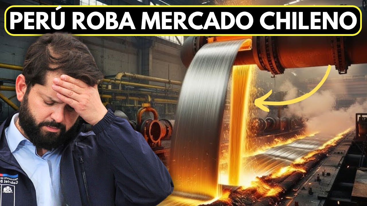 &iexcl;TRAGEDIA EN CHILE! 🇨🇱 Peruanos Dominan el Acero Chileno: &iquest;Est&aacute; China detr&aacute;s de esto?