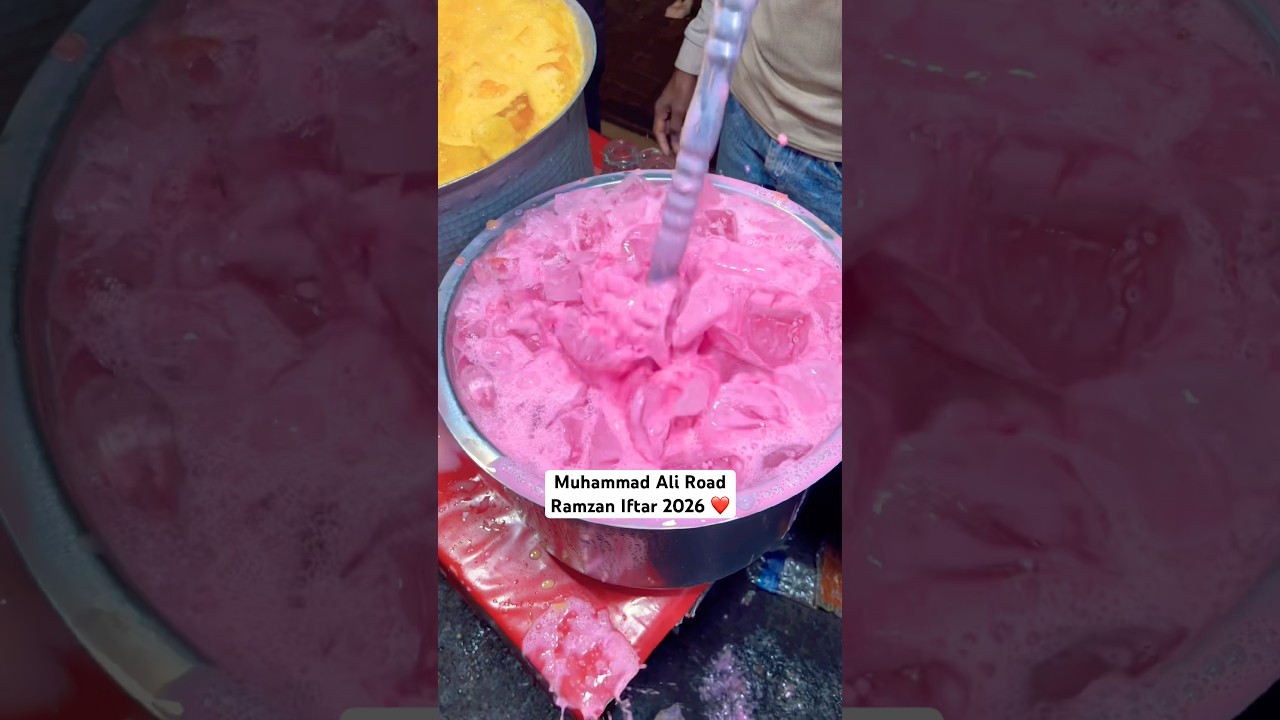 Muhammad Ali Road Ramzan Iftar 2026 Khau Galli ❤️ #shorts #ramzan #streetfood
