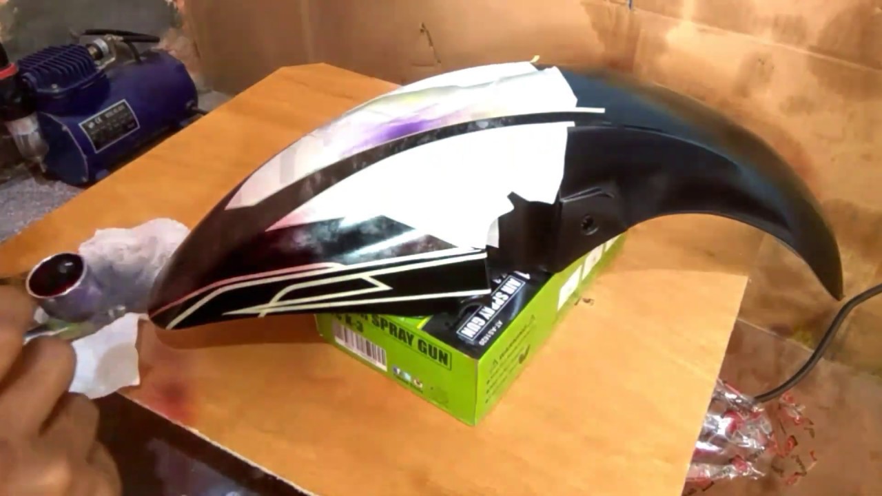 Airbrush full body satria fu 150 cc #part-3
