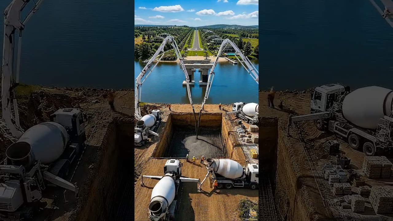 How USA Engineers Build Massive River Bridges | Incredible American Construction Technology 🇺🇸🌉🔥