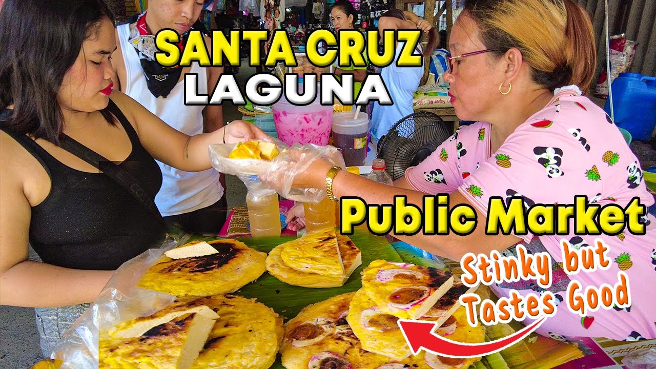 Found an Extraordinary Street Food in LAGUNA's Capital Public Market | SANTA CRUZ  Public Market |