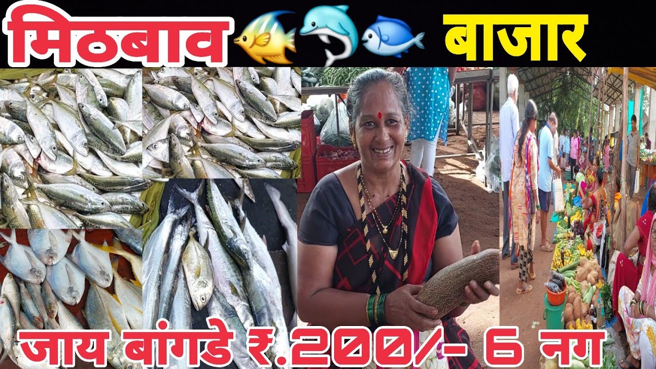 #Kokan🌴शनिवारचो मिठबाव बाजार 🐠🐬🐟चाकरमानी परतले!गाव झालो खाली🤔कष्टकरी गिऱ्हाईकांच्या प्रतिक्षेत#food🙏