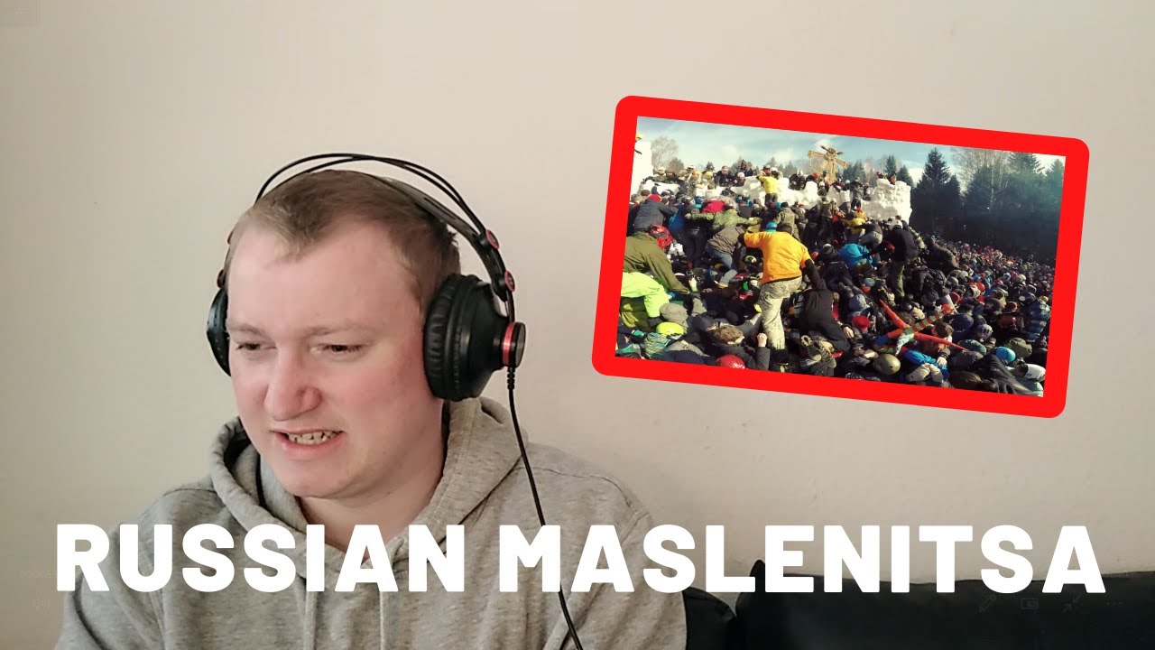 Crazy Russian Maslenitsa - Reaction!