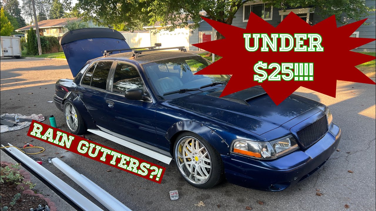 New sideskirts/front lip for the Crown Vic!