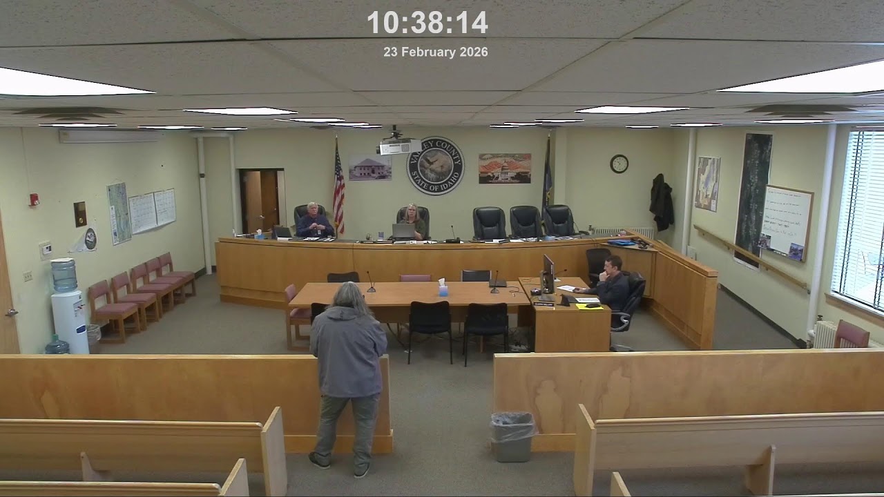 Valley County Board of County Commissioner Meeting February 23, 2026