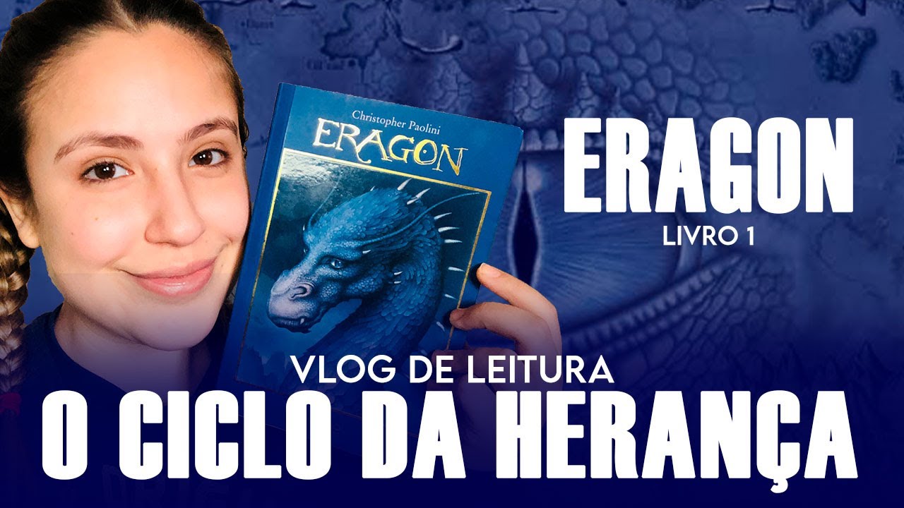 ERAGON: O CICLO DA HERANÇA - Vlog de Leitura! Minhas reações! (Com Spoilers)