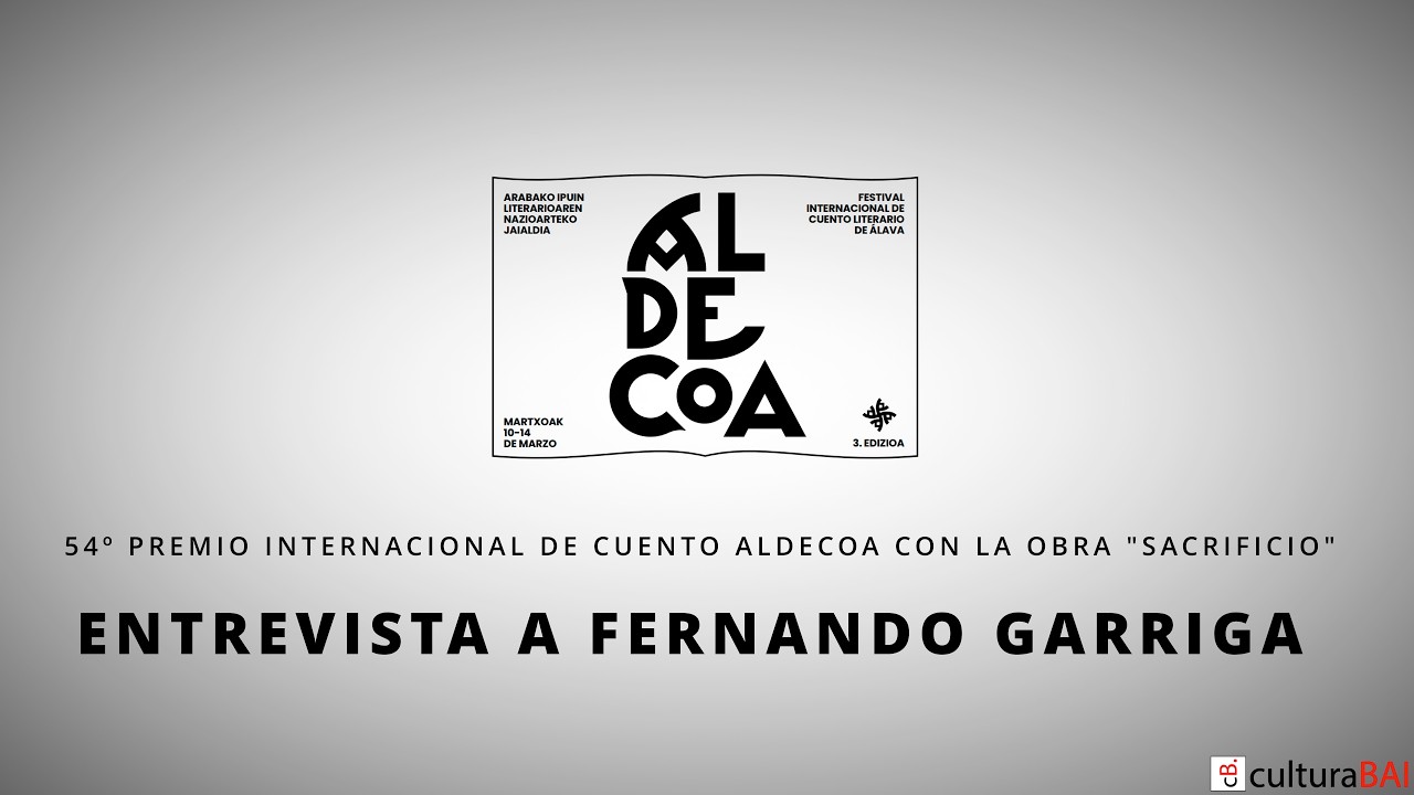 ENTREVISTA A FERNANDO GARRIGA, 54º PREMIO INTERNACIONAL DE CUENTO ALDECOA