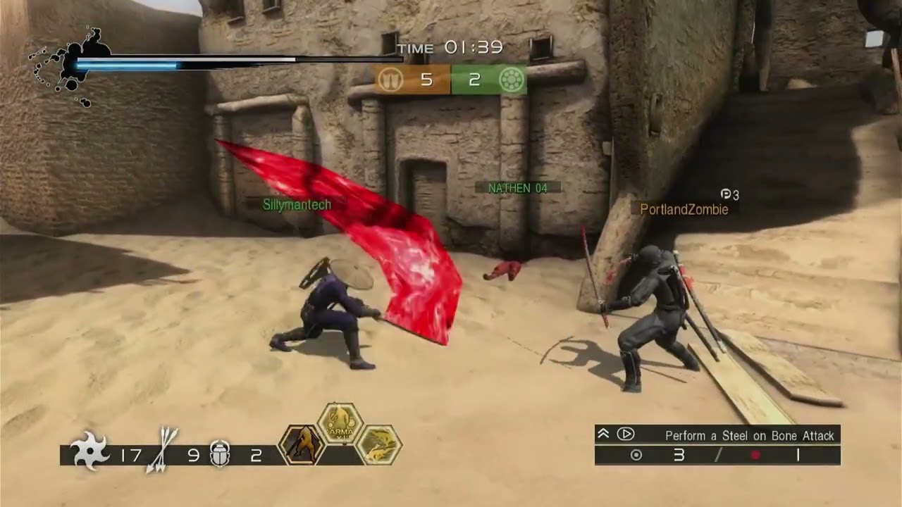 Ninja Gaiden 3: Razor's Edge Clan Battle with the N00Bs Pt. 5