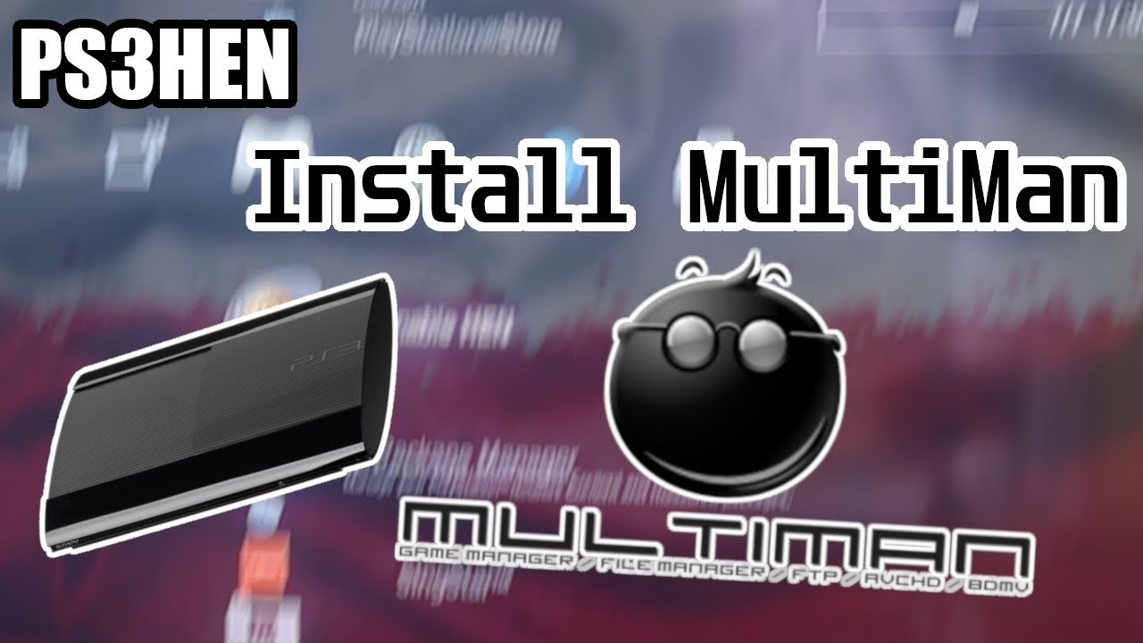 PS3HEN #3 - Jak pobrać i zainstalować MultiMan | #HEN #MultiMan #Install #PS3 #CFW #Jailbreak