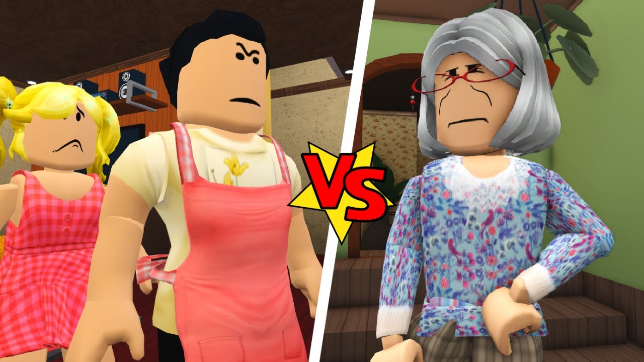 Me enfrento a la VECINA amargada del Barrio | Mamá vs Roblox