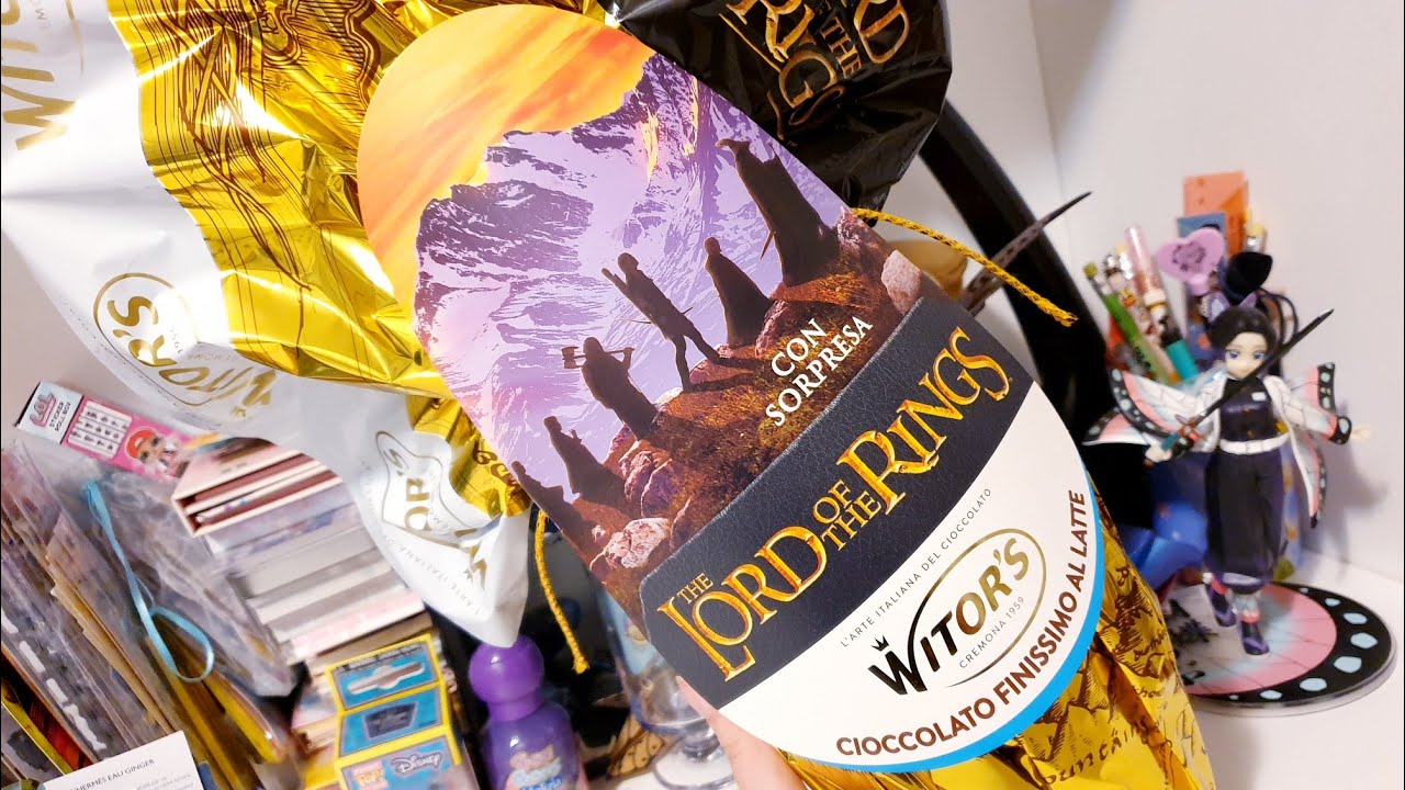 UOVO DI PASQUA SIGNORE DEGLI ANELLI 2024!!! Witor's the Lord of the Rings