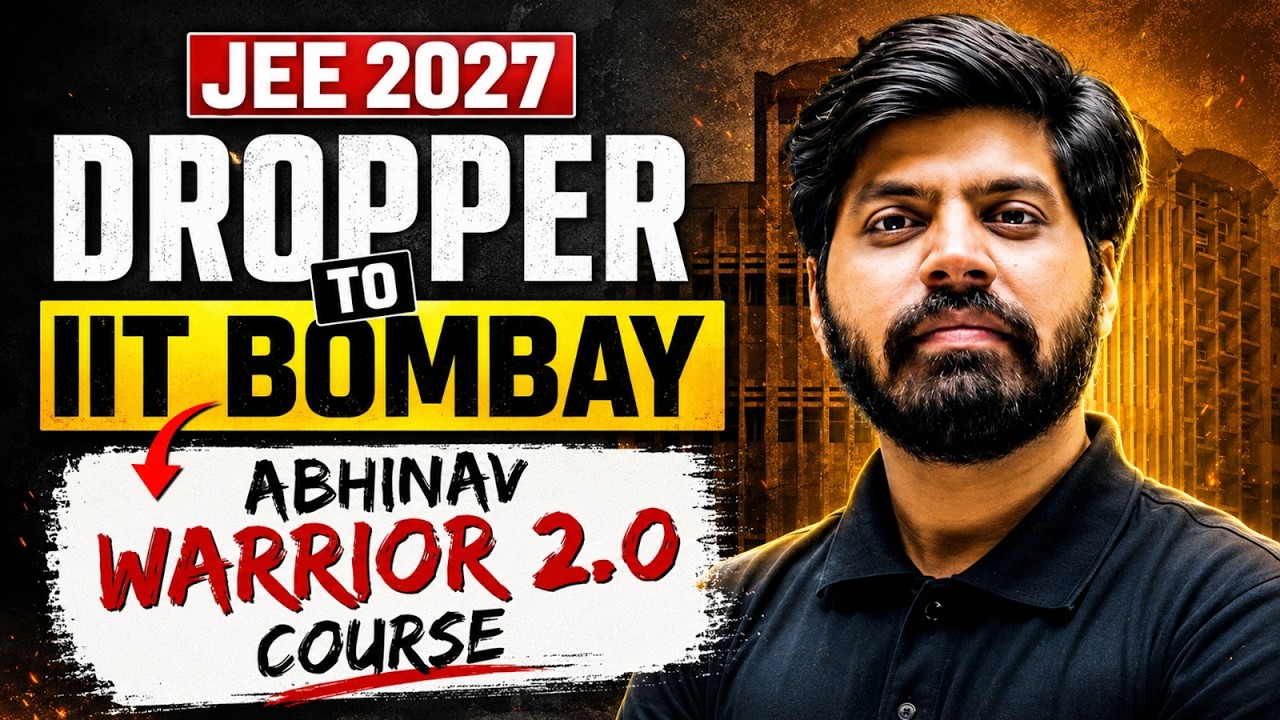 JEE Dropper 2027 : India's Highest Selection Batch 🔥| Get IIT Bombay in Drop Year | eSaral
