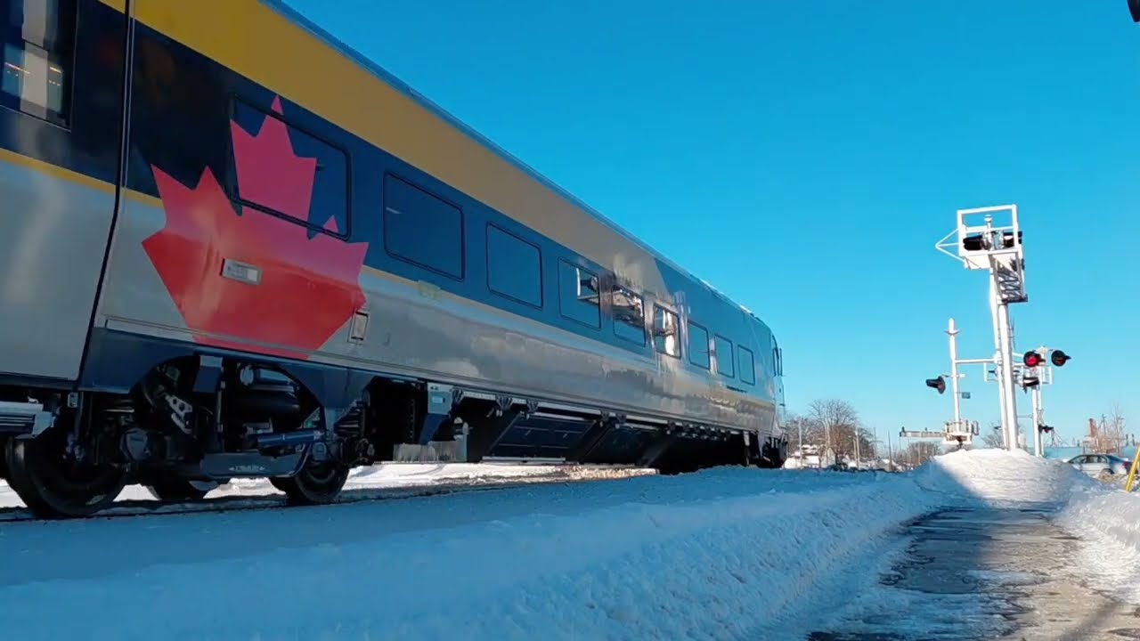 Friday 30th January 2026, Via Rail, Route 73. Chatham to Windsor