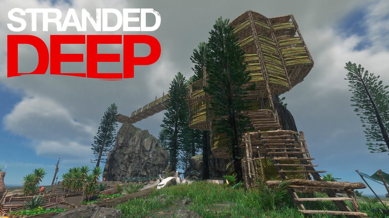 O IN&Iacute;CIO DA NOSSA NOVA BASE FORTIFICADA - Stranded deep #12