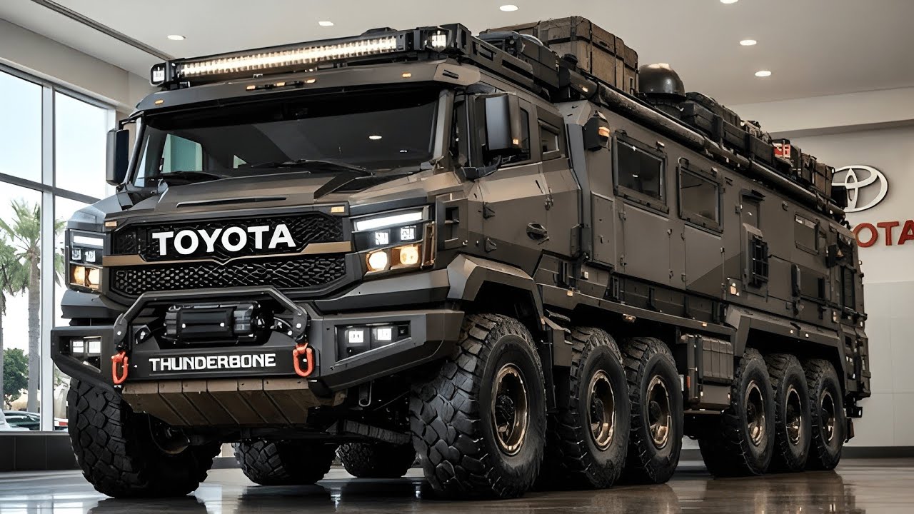 2026 Toyota Thunderbone 12x12 Motorhome Ultimate Extreme Off-Grid Luxury Beast