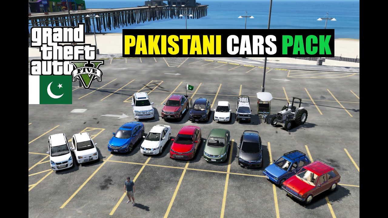 HOW TO DOWNLOAD AND INSTALL PAKISTANI CARS PACK MOD IN GTA 5 | PAKISTAN REAL LIFE MODS INSTALLATION