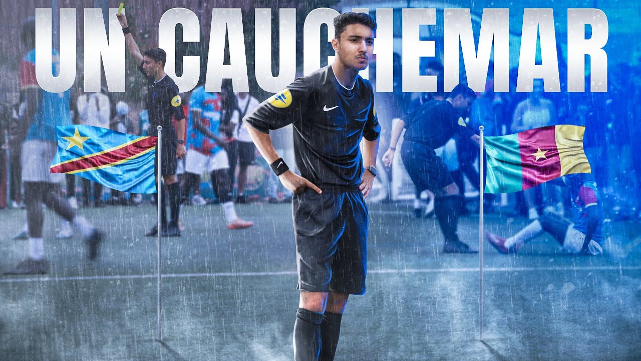 J'ai jamais été autant en Difficulté sur un Match... J'arbitre Congo - Cameroun à la Can de Créteil.