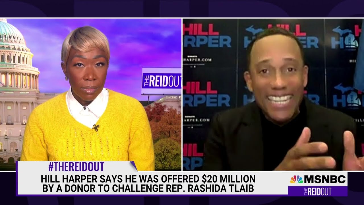 Hill Harper Talks Campaign Finance Reform On The ReidOut | Full Interview