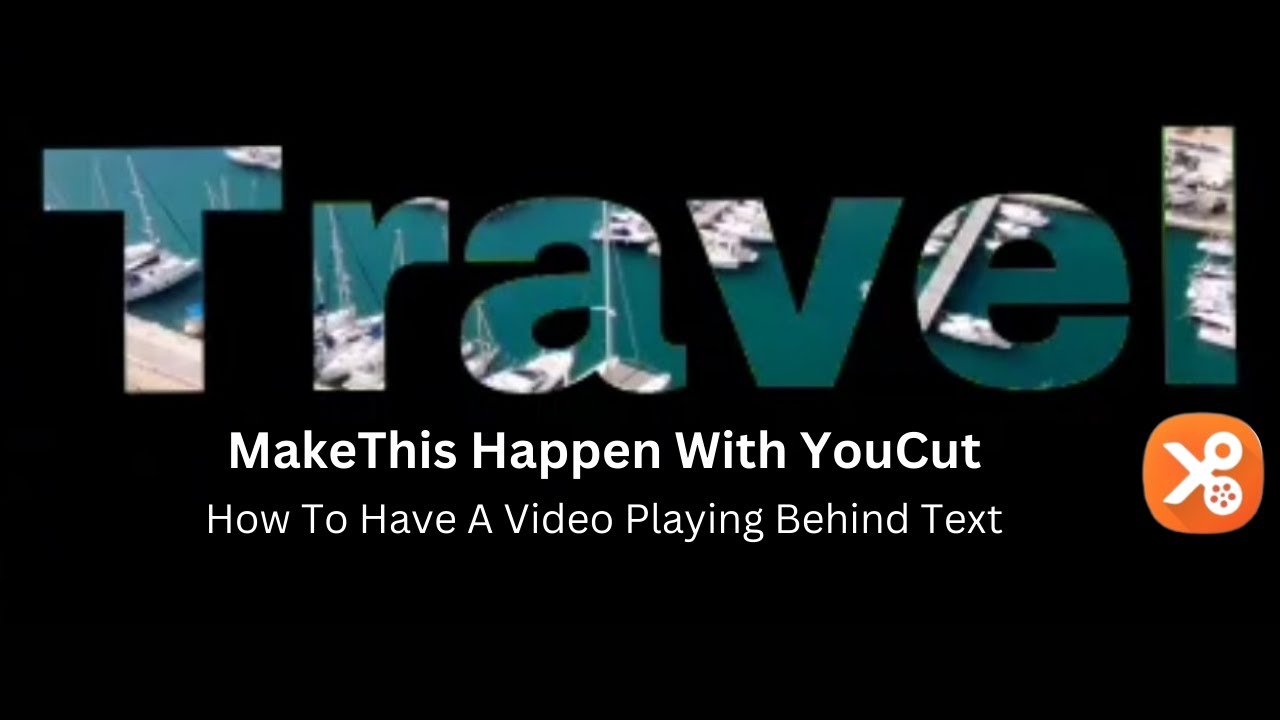 YouCut Free Video Editor How To Have Video Behind Text Tutorial Using Canva YouCut And KeyFrames