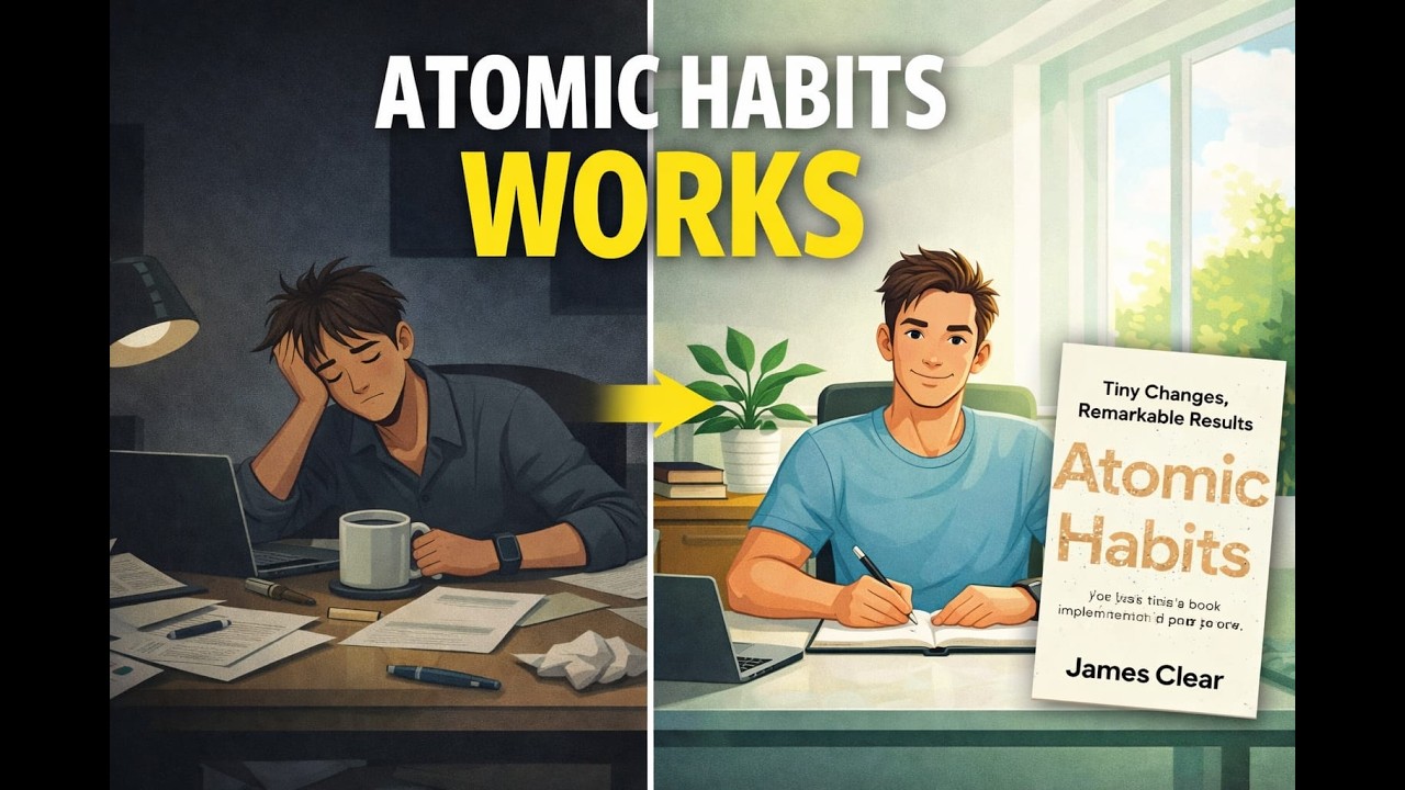 Atomic Habits Explained | How Small Habits Change Your Life