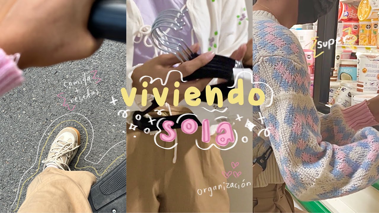 Tips para sobrevivir sola / viviendo sola a mis 20´s, haul shein, organización