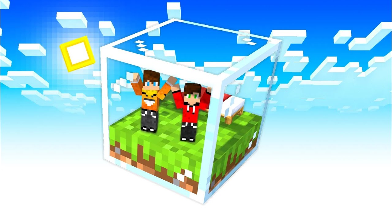ZOSTALIŚMY ZAMKNIĘCI ZA SZKŁEM z SmileSlow w Minecraft!