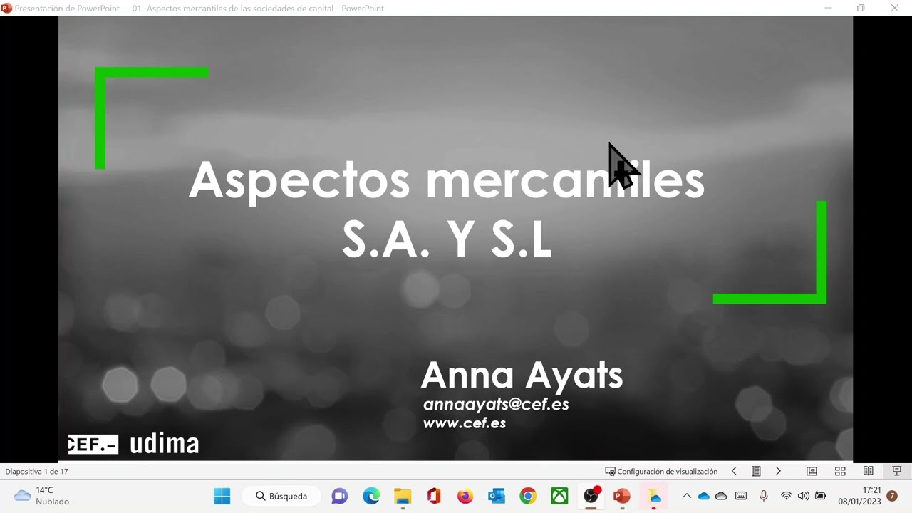Aspectos mercantiles S A y S L